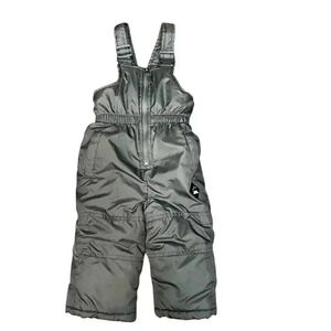 Ixtreme Outfitters Kids Sz 12M Gray Snow Pants Overalls Ski Bib